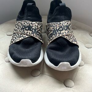 Adidas Women's Cloudfoam Leopard Print Sneakers